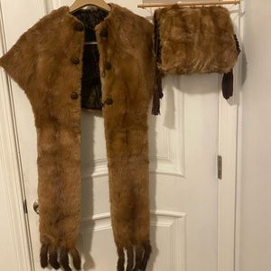 Fur Wrap & Muff
